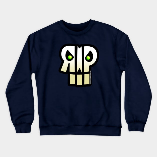 RIP Crewneck Sweatshirt by Dragonheart Studio